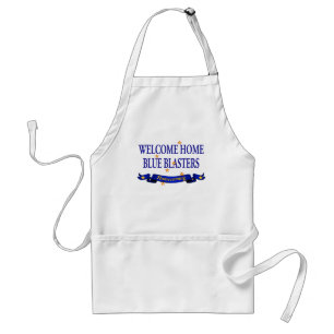Welcome Home Blue Blasters Standard Apron