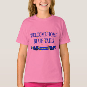 Welcome Home Blue Tails T-Shirt