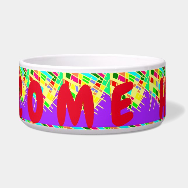 Welcome home brite splash art and message (Front)