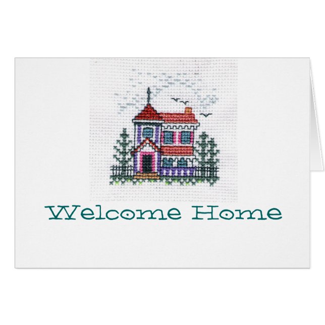 Welcome Home card (Front Horizontal)