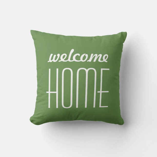 Welcome Home Cushion (Front)