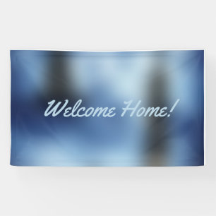 Welcome Home custom Vinyl Banner 3' x 5' Banner