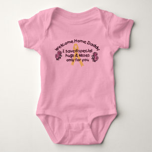 Welcome Home Daddy Baby Bodysuit