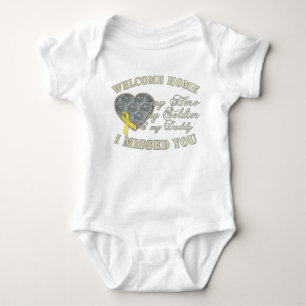 Welcome Home Daddy Baby Bodysuit