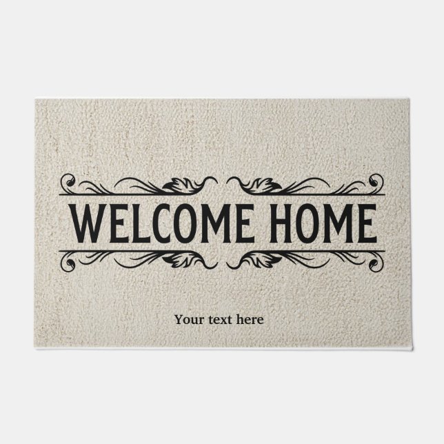 Welcome Home doormat (Front)