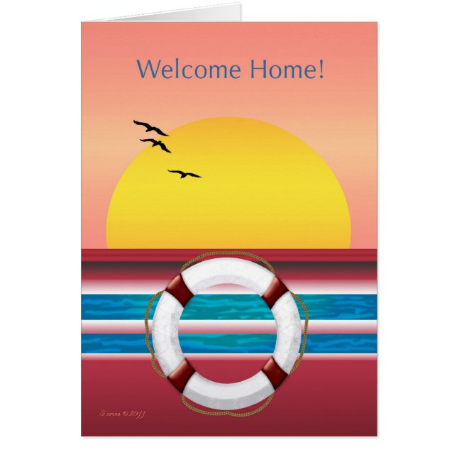 Welcome Home - From Cruise (Front)