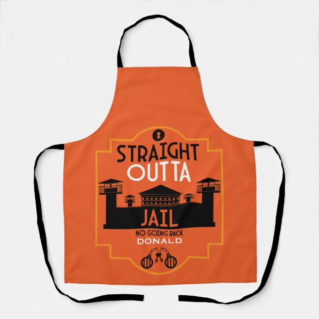 Welcome Home From Prison Apron (Front)