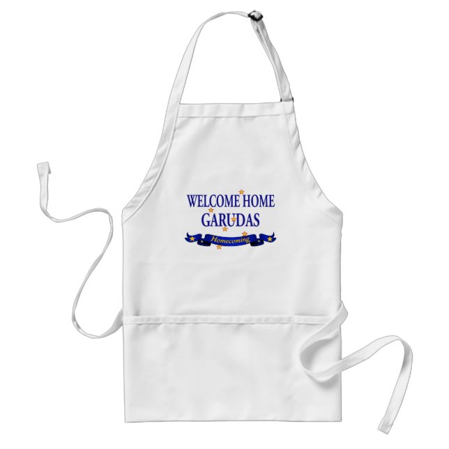 Welcome Home Garudas Standard Apron (Front)