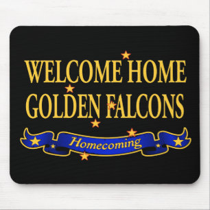 Welcome Home Golden Falcons Mouse Mat