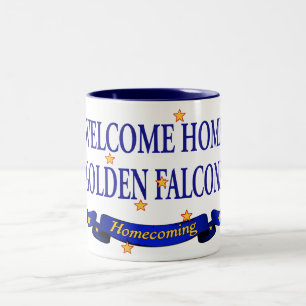 Welcome Home Golden Falcons Two-Tone Coffee Mug