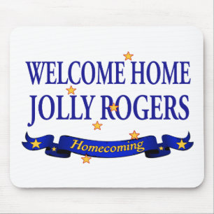 Welcome Home Jolly Rogers Mouse Mat