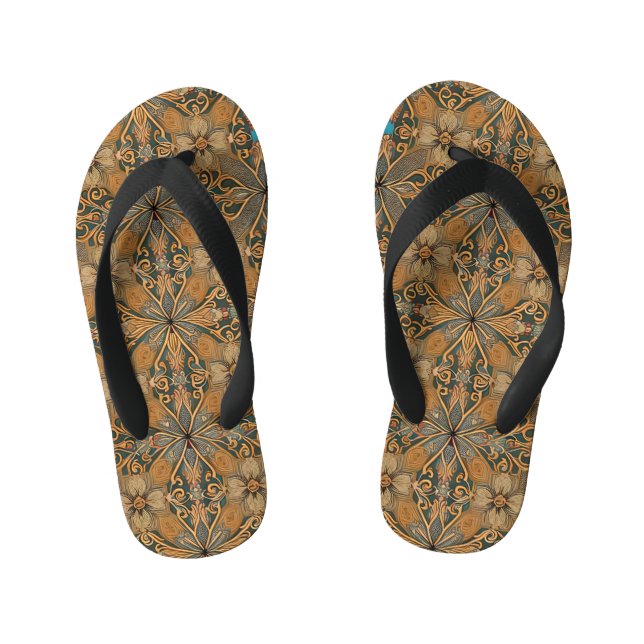 Welcome Home Kid's Flip Flops (Footbed)
