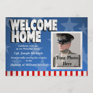 Welcome Home/ Military Invitation