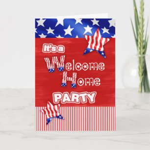 welcome home military invitation