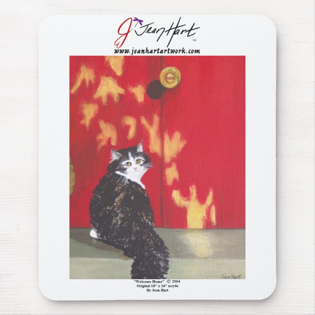 Welcome Home Mouse Mat (Front)