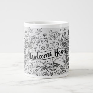 Welcome Home New Home Buyer Realtor Realty Large Coffee Mug