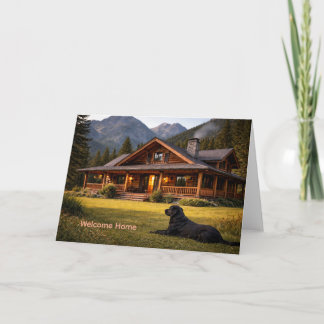 Welcome Home New House Card