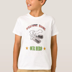 Welcome Home Our Hero Shirt