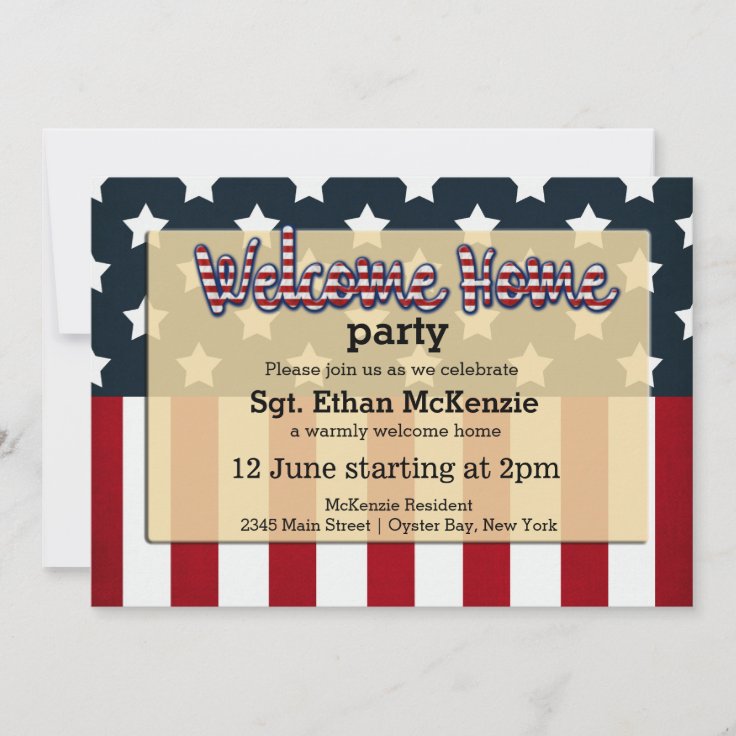 Home party Invitation Zazzle