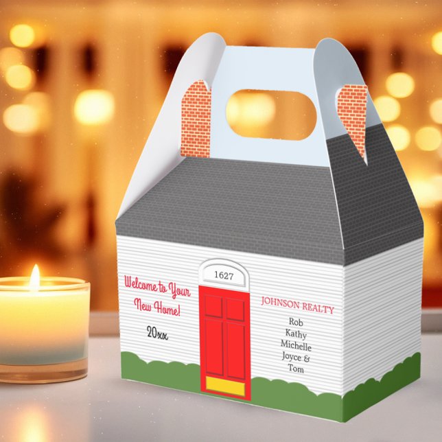 Welcome Home Personalised Housewarming Treat Box (Creator Uploaded)