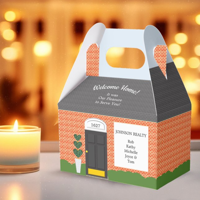 Welcome Home Personalised Realtor Gift Box (Creator Uploaded)