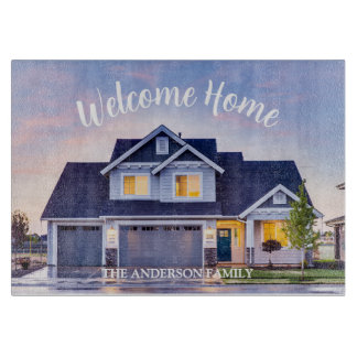 Welcome Home Personalized Keepsake Cutting Board