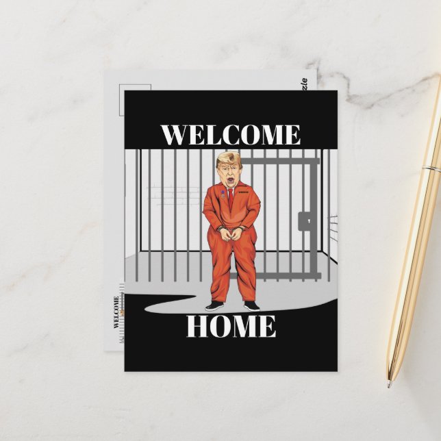 Welcome Home Postcard (Front/Back In Situ)