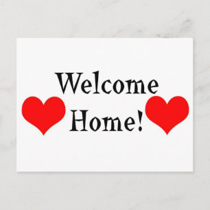 Welcome Home Postcard