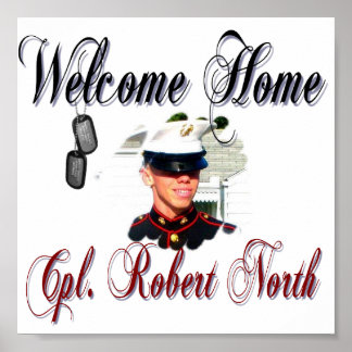 Welcome home poster