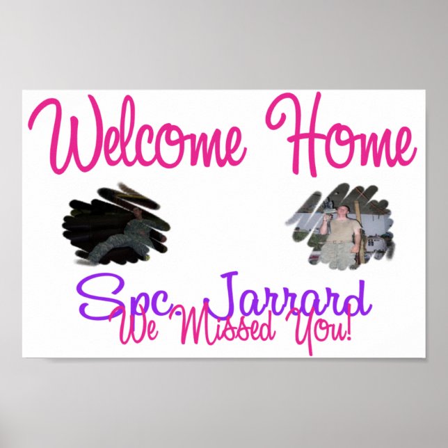 Welcome Home Poster (Front)