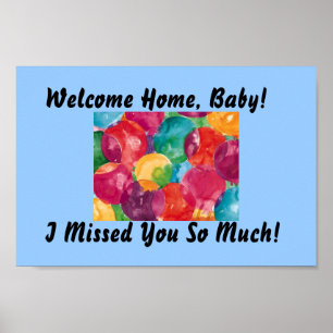 Welcome home poster