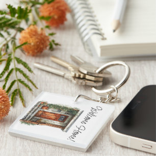 Welcome Home Real Estate Agent Gift Key Ring