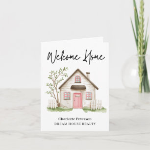 Welcome Home Real Estate Card