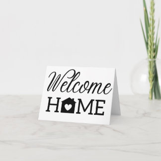 Welcome Home! Real Estate | Construction Card