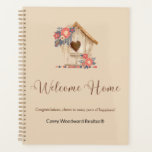 Welcome Home Realtor Congratulations Planner<br><div class="desc">Welcome Home Realtor Congratulations Planner. Perfect housewarming/closing gift for your clients. For a personal touch, add Realtor Name/Your Name to the planner. You wish the home buyer the best by saying "Congratulations, cheers to many years of happiness!". Or you can change it to your own texts or information as you...</div>