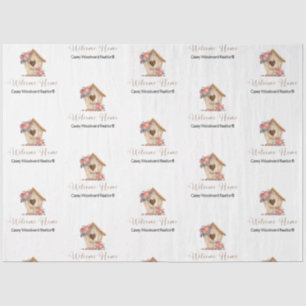 Welcome Home Realtor Personalised Tissue Paper