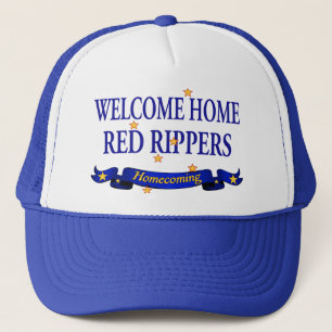 Welcome Home Red Rippers Trucker Hat
