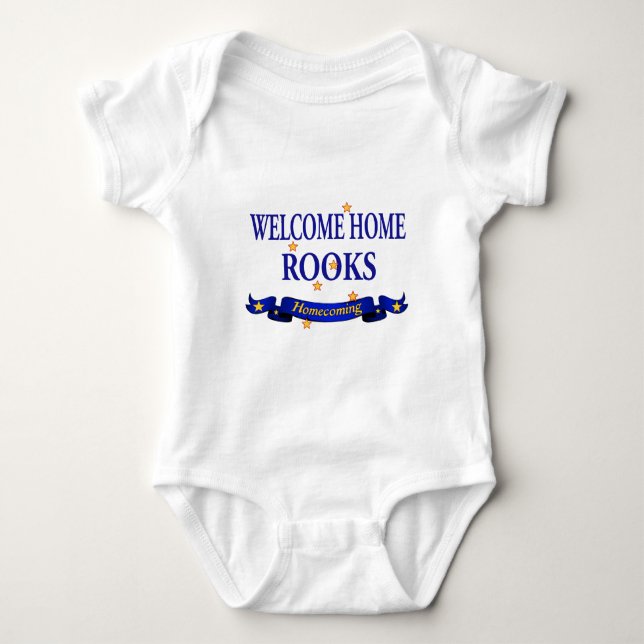 Welcome Home Rooks Baby Bodysuit (Front)