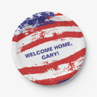 Welcome Home Soldier Military Homecoming Flag
