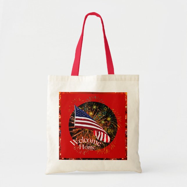 Welcome Home Troops Tote (Front)