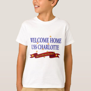 Welcome Home USS Charlotte T-Shirt