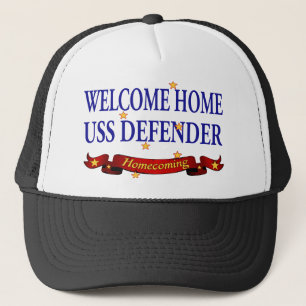 Welcome Home USS Defender Trucker Hat