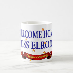 Welcome Home USS Elrod Coffee Mug