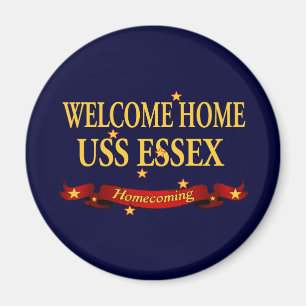 Welcome Home USS Essex Magnet