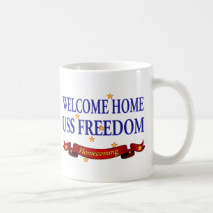 Welcome Home USS Freedom Coffee Mug