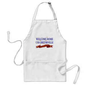 Welcome Home USS Greeneville Standard Apron
