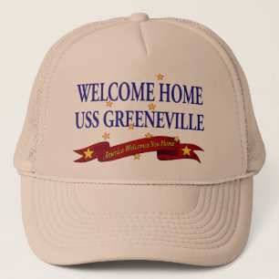 Welcome Home USS Greeneville Trucker Hat