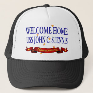 Welcome Home USS John C. Stennis Trucker Hat