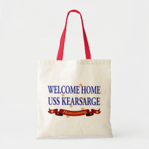 Welcome Home USS Kearsarge Tote Bag