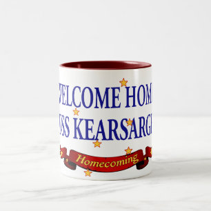Welcome Home USS Kearsarge Two-Tone Coffee Mug
